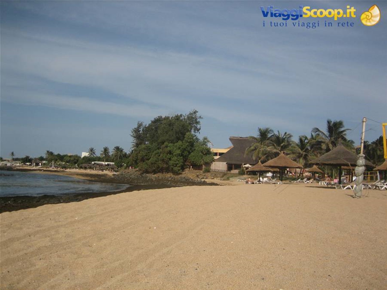 La spiaggia del villaggio