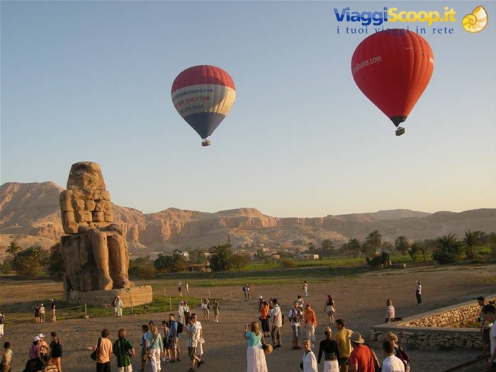 I Colossi di Memnon e le mongolfiere...