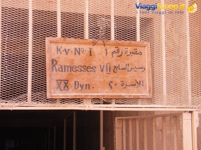 La tomba del faraone Ramesses VII