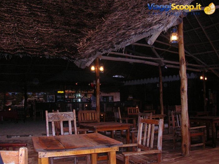 Il tipico ristorante a Nungwi