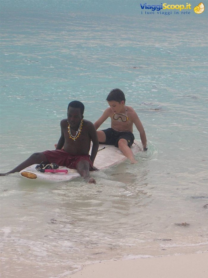 Michael con un amico