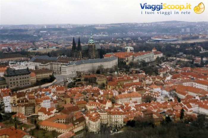 Veduta dall'alto della città