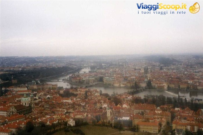 Veduta dal'alto della città