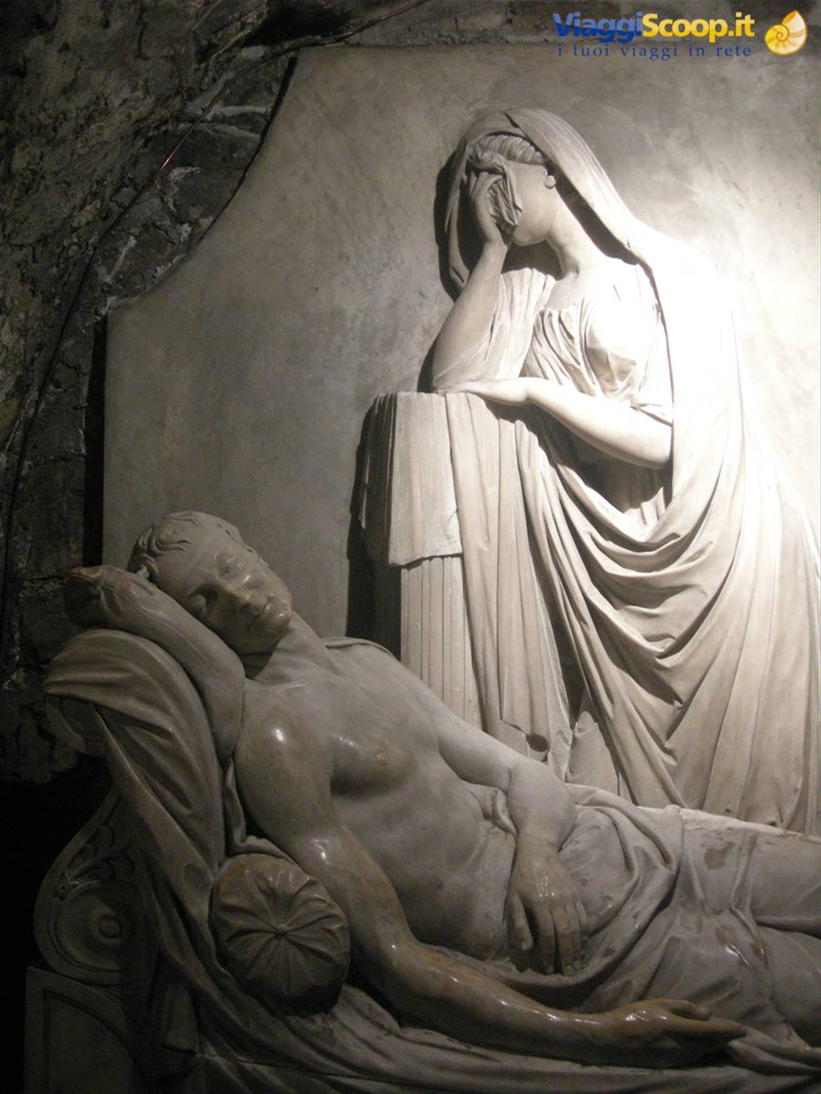 Christ Church Cathedral all'interno della cripta