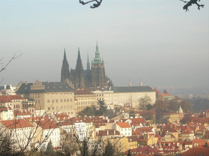 Veduta del Castello di Praga