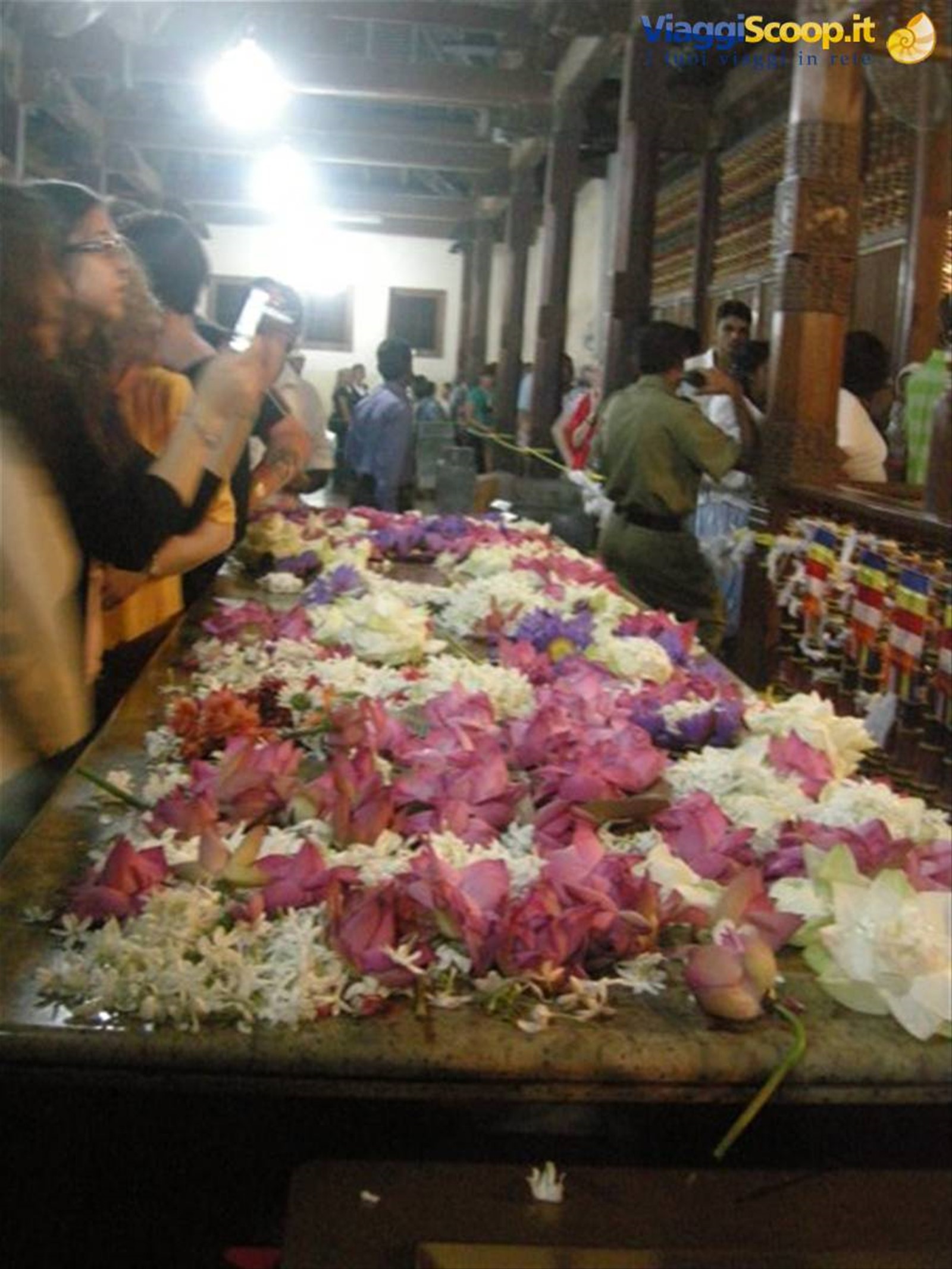 Kandy - tempio dov’è conservato il dente del Buddha