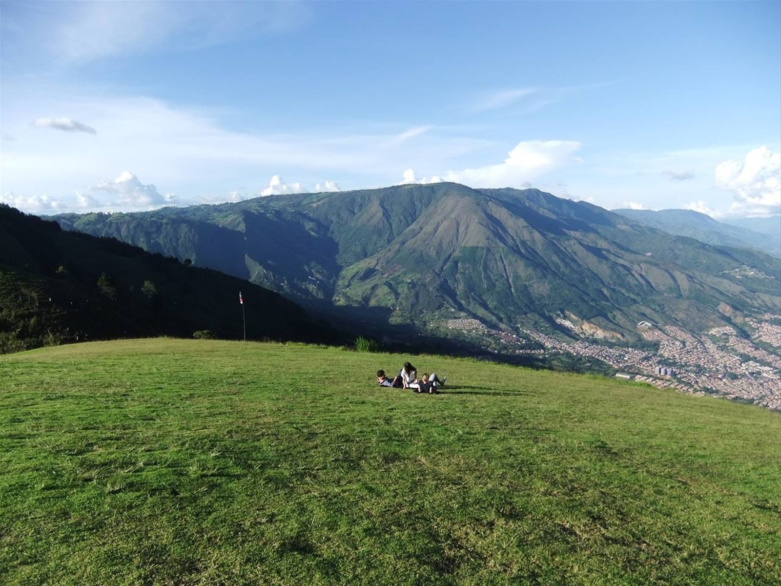Partenza con il parapendio