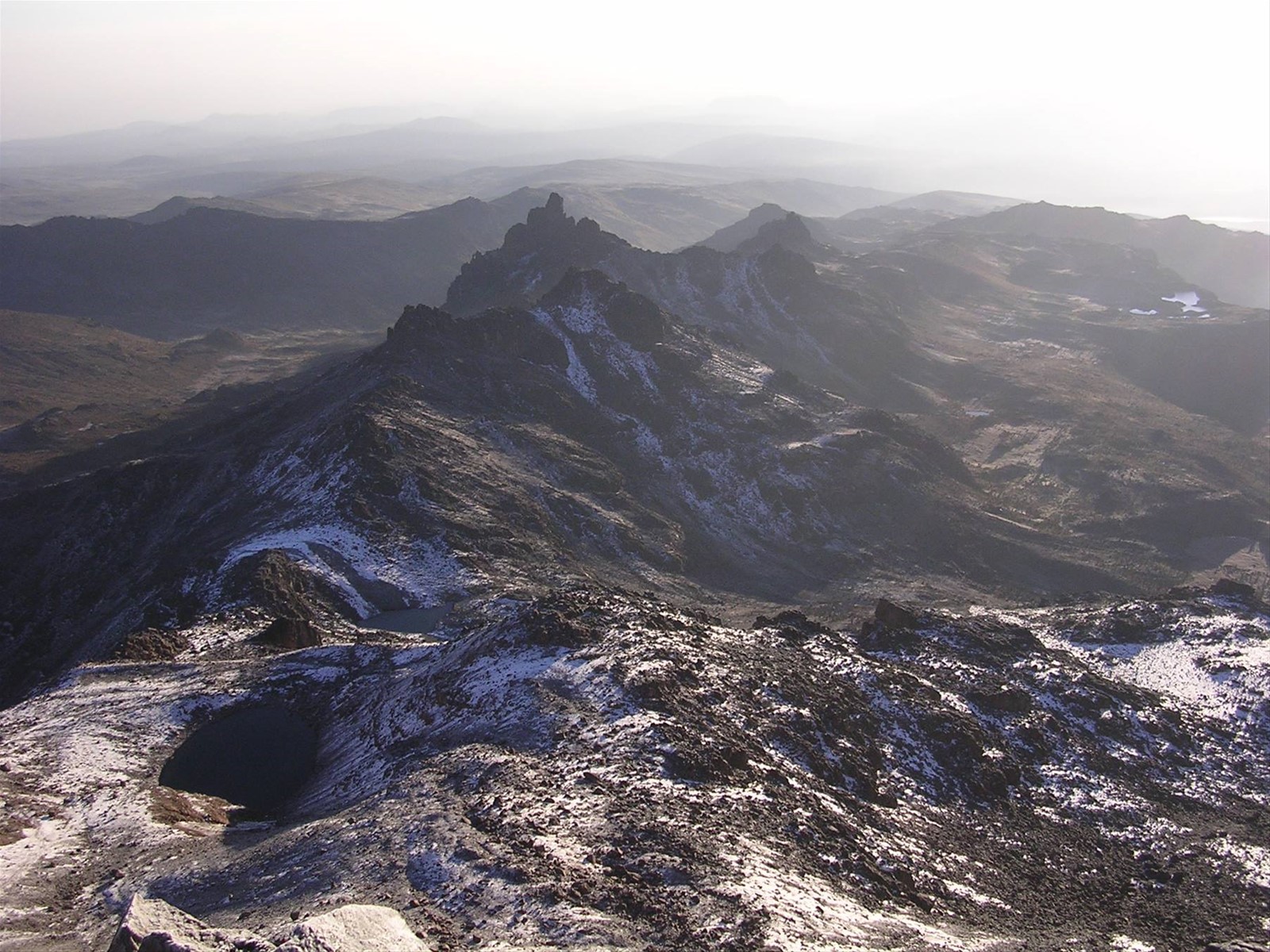 vista dalla cima