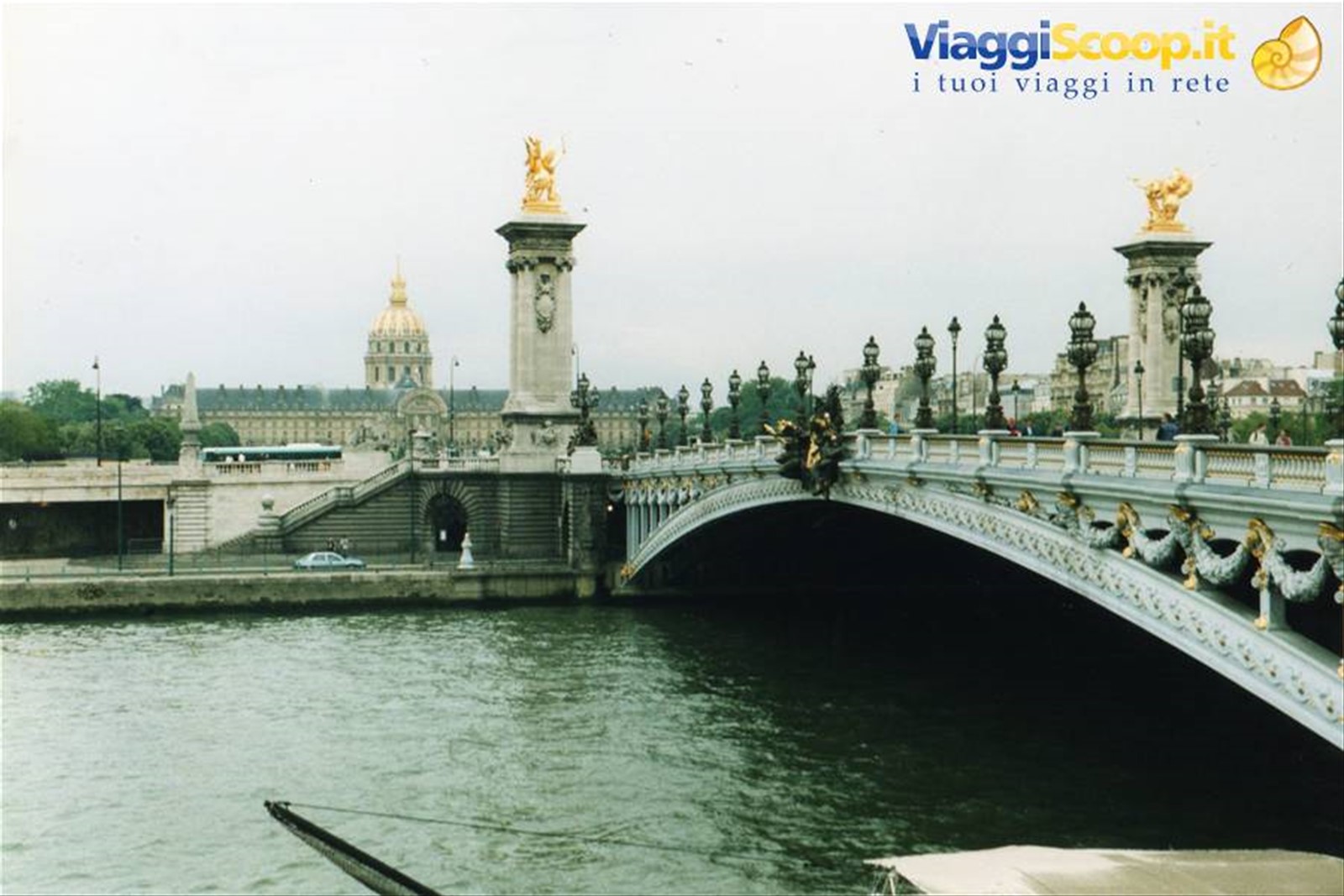 L'HOTEL DES INVALIDES VISTO DALLA SENNA