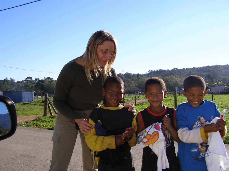 Alcuni bambini a Swellendam
