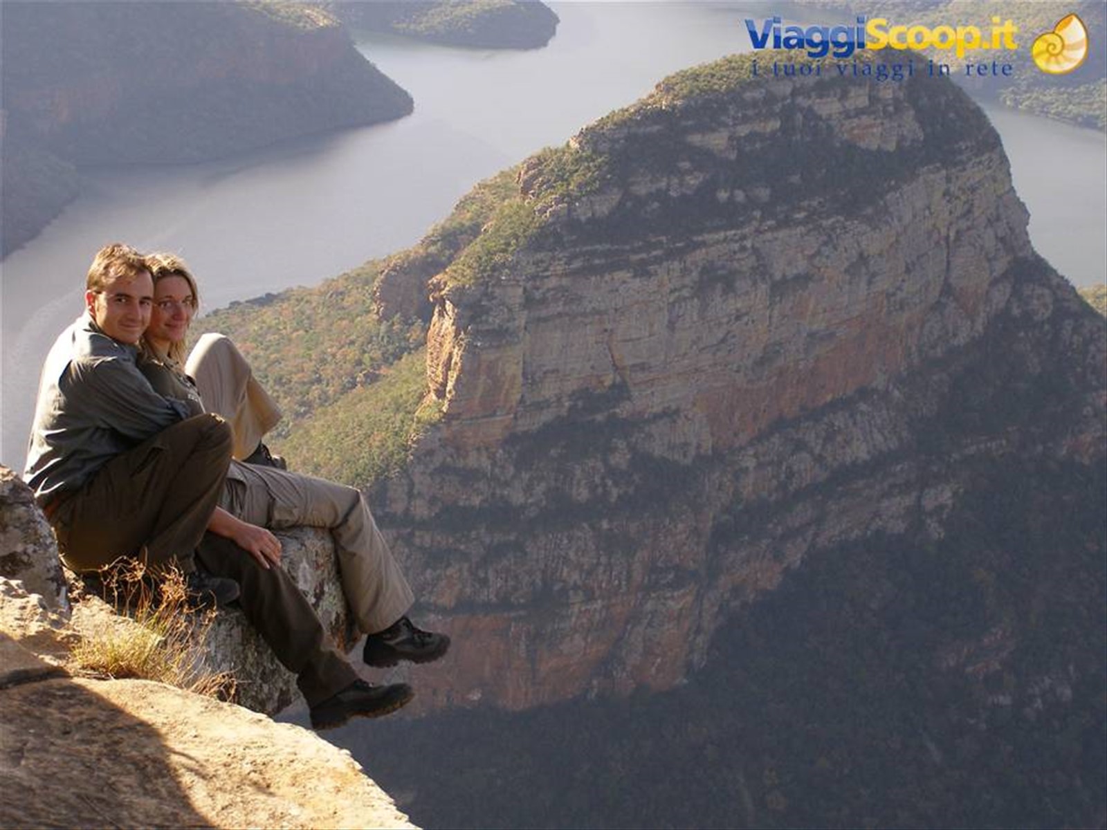 A precipizio sul Blyde River Canyon