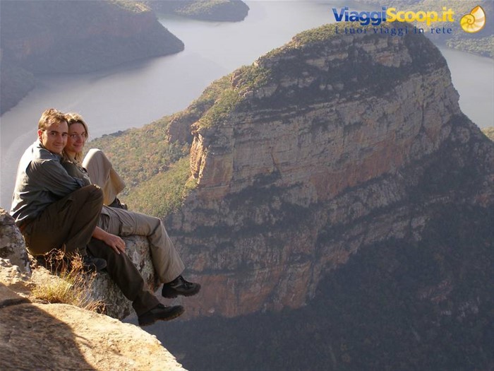 A precipizio sul Blyde River Canyon