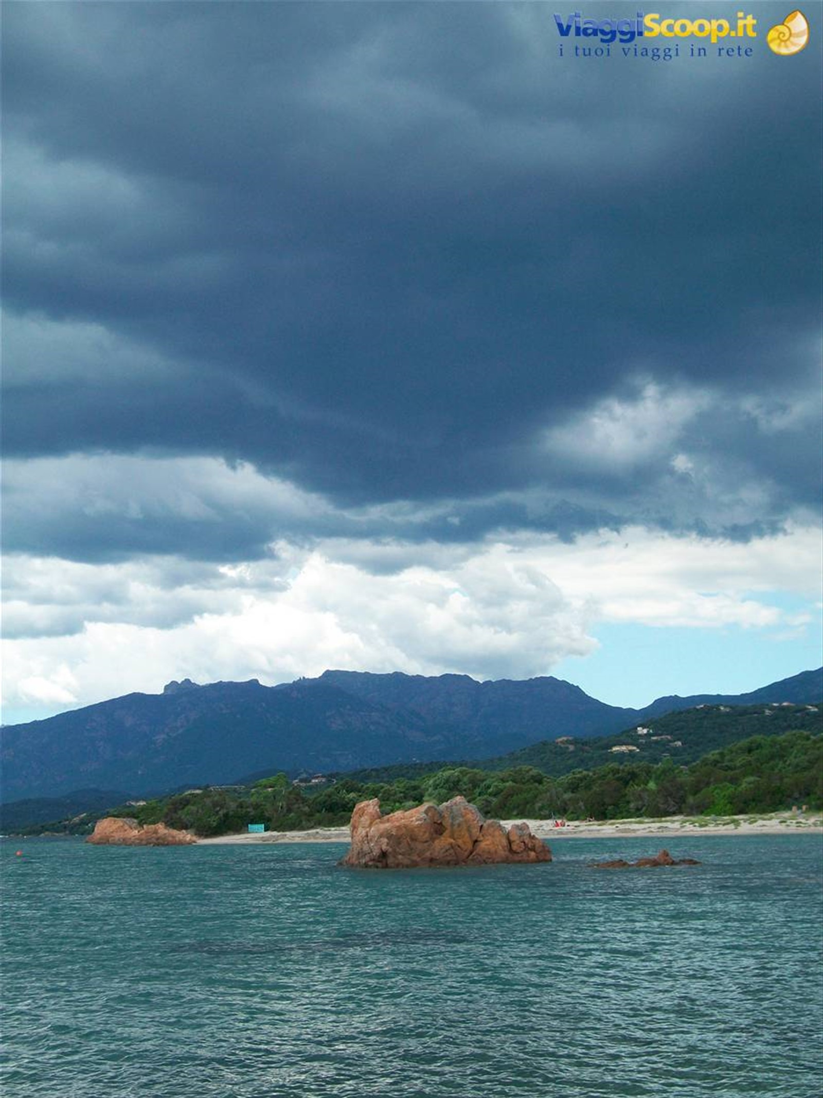 golfo di sogno prima della tempesta