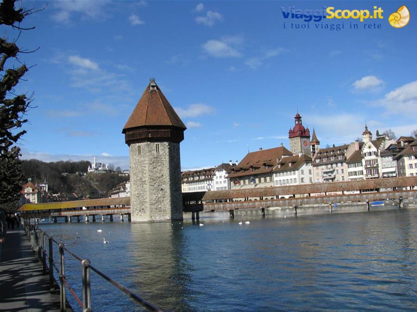 Il ponte di legno di Lucerna