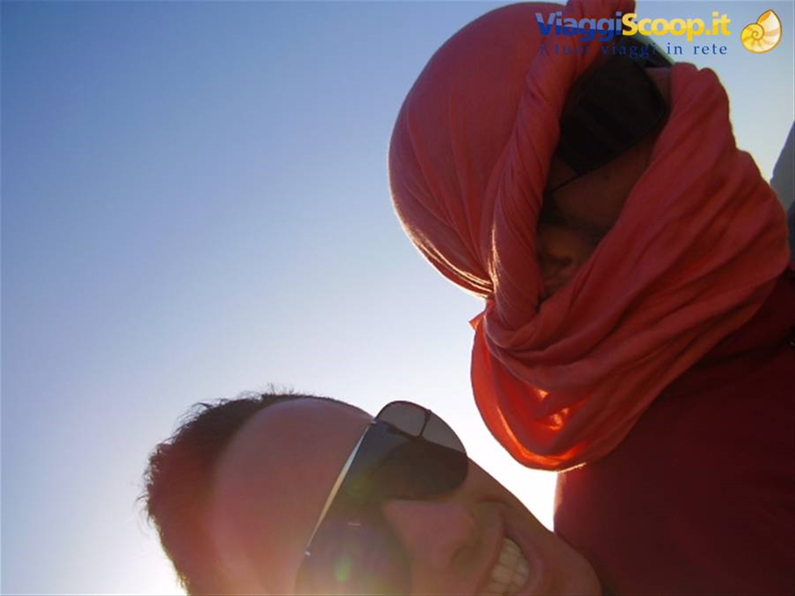 IO E STEFANO MOTORATA NEL DESERTO