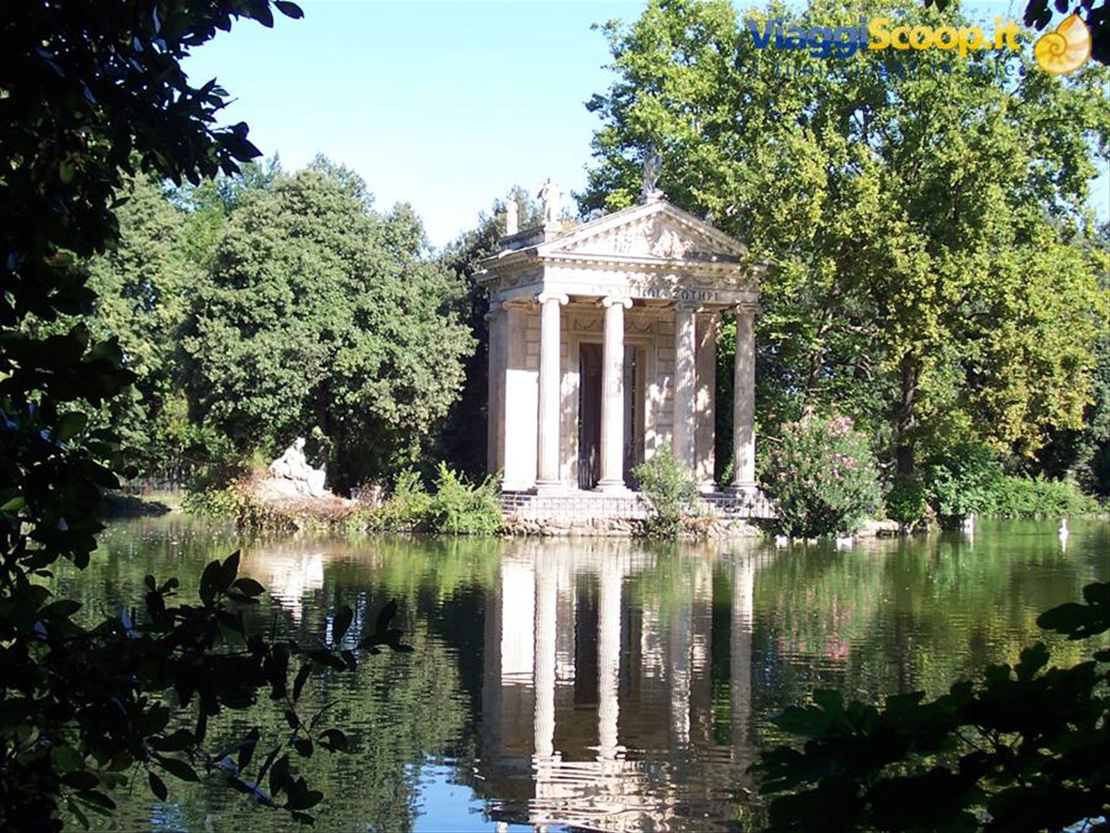 Villa Borghese, Tempio di Esculapio