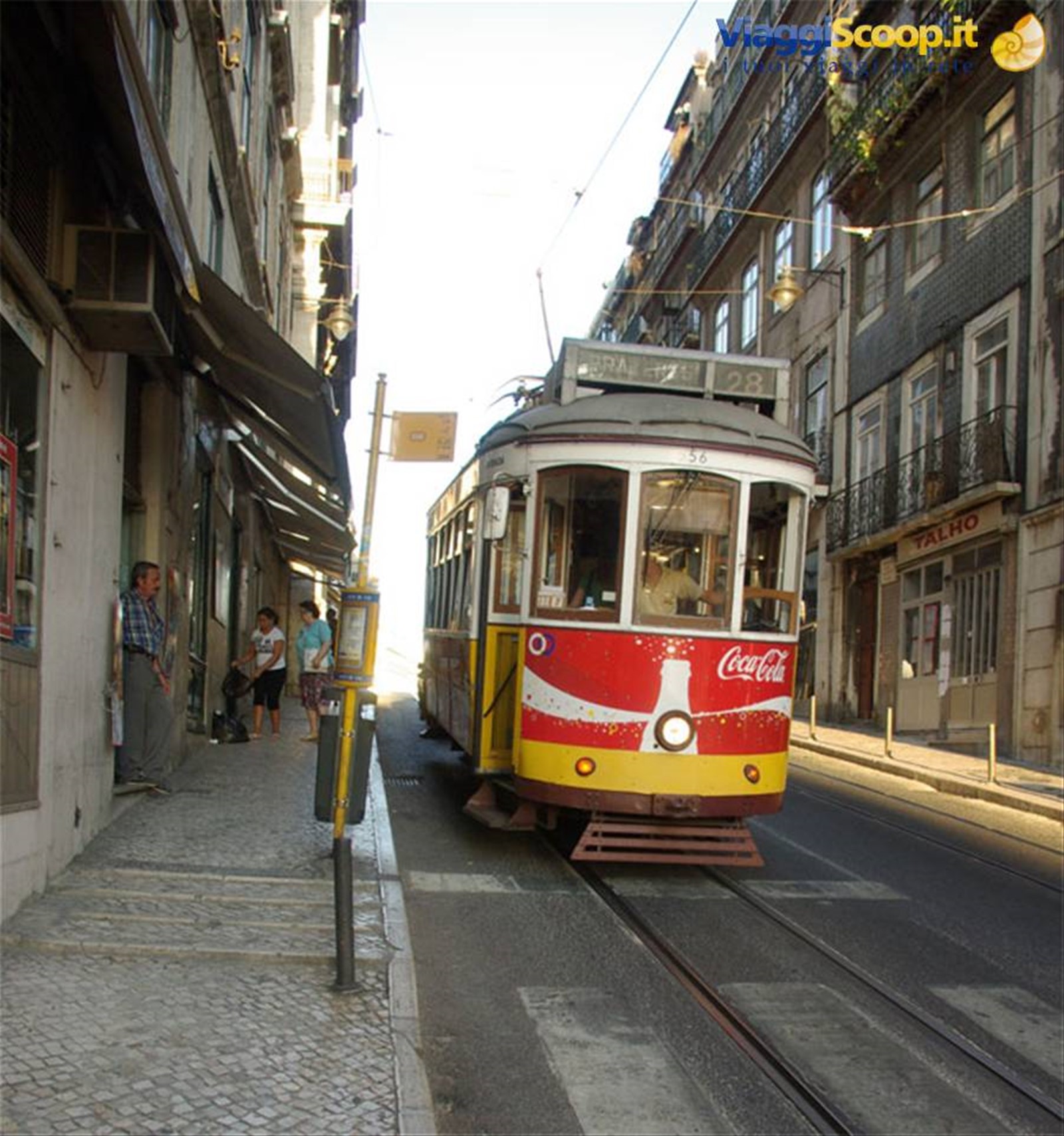 Lisbona Chiado Tram 28