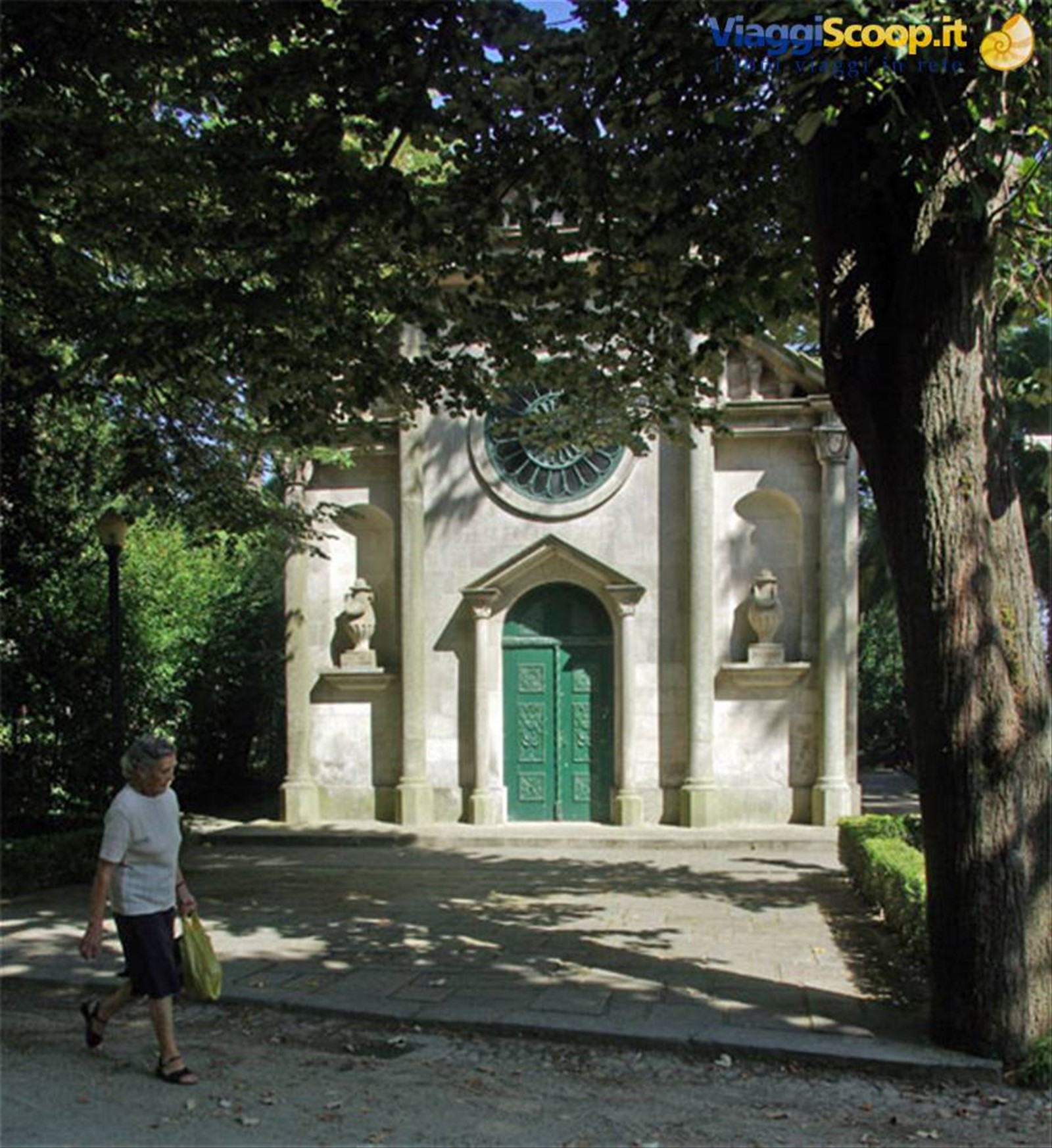 Porto Jardin do Palacio de Cristal cappella di Carlo Alberto