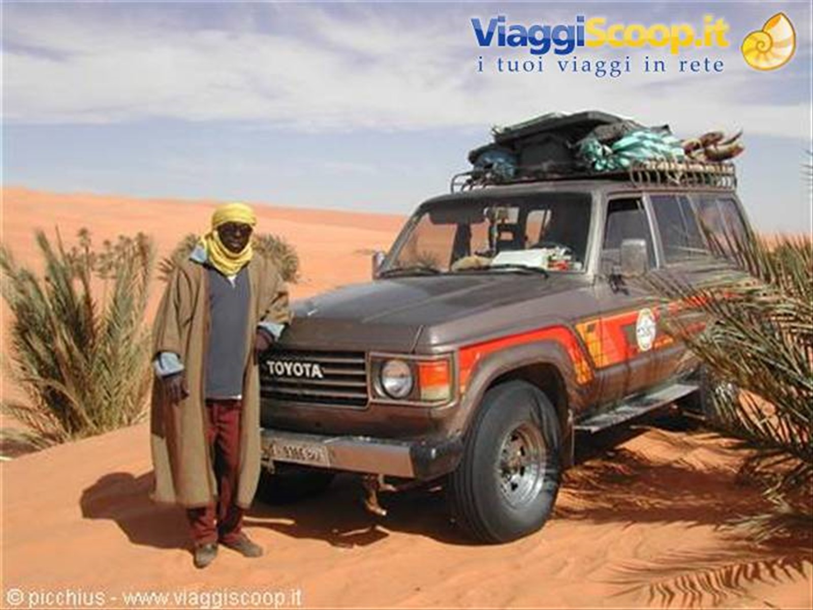 Saad e il suo Land Cruiser