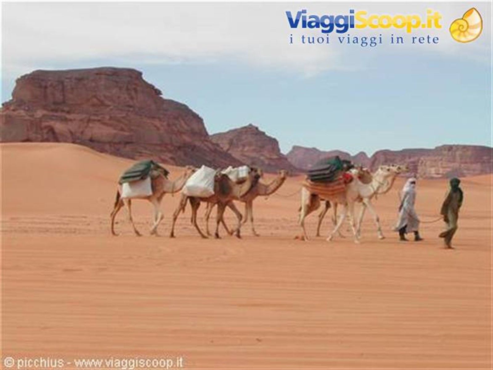 Tuareg in cammino