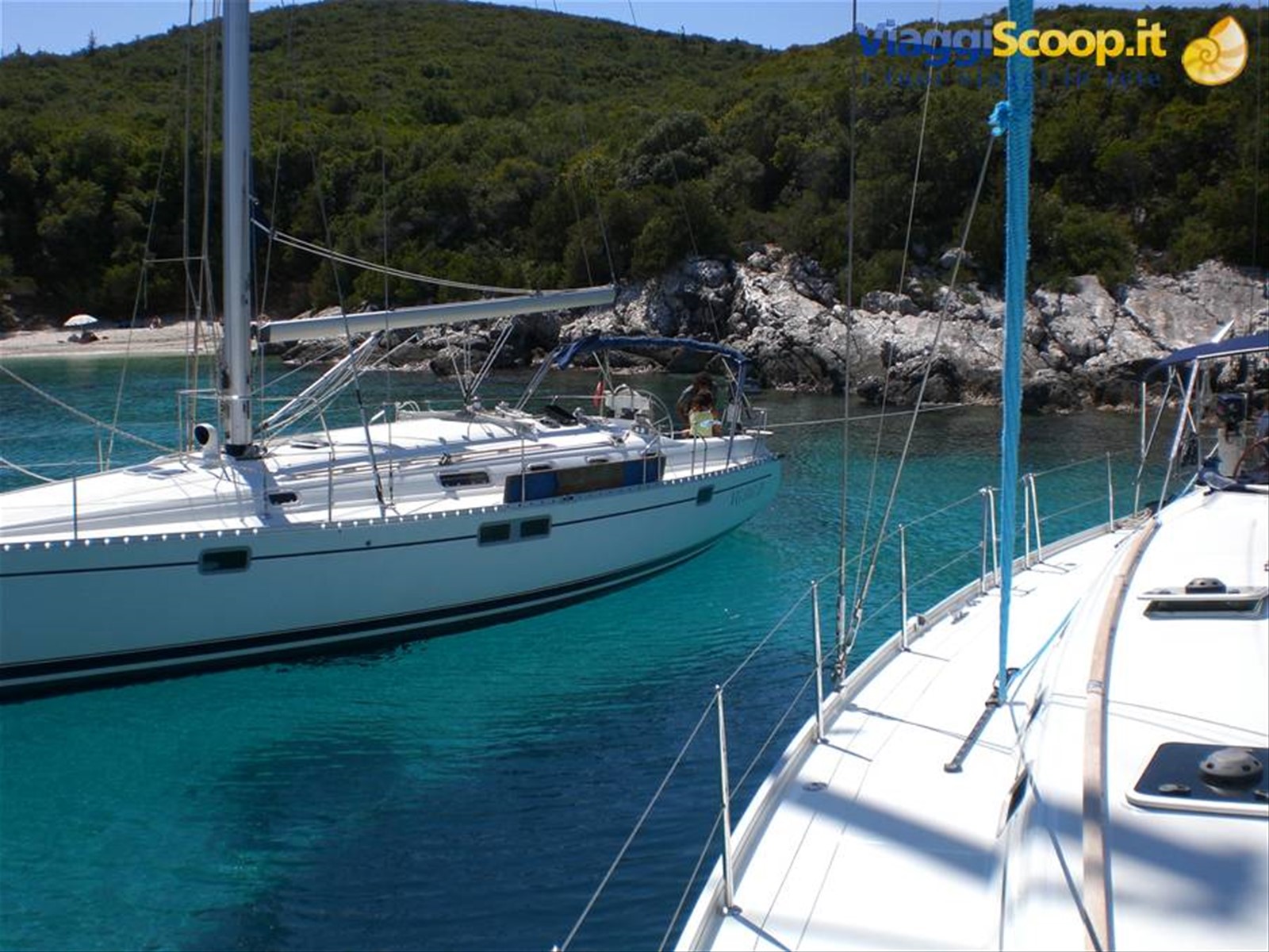 in compagnia dell'altra barca del nostro skipper "Madoudou"