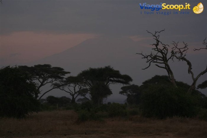 Kilimanjaro, un raro scorcio all'alba