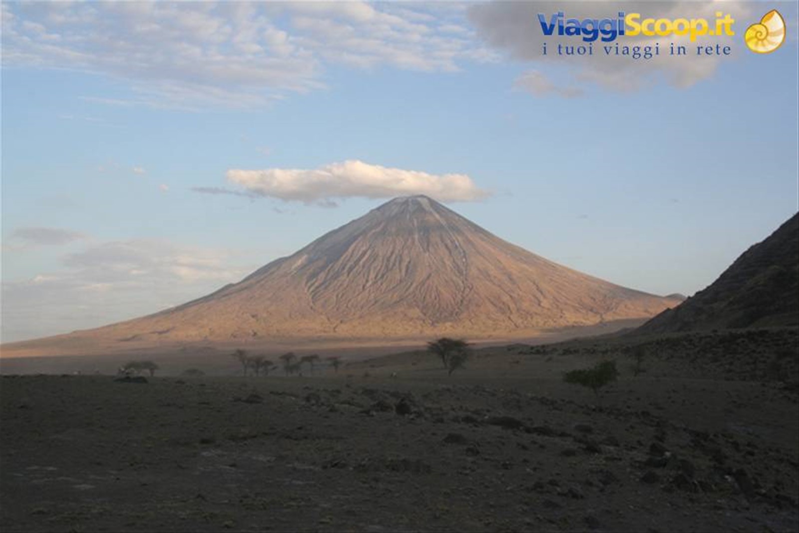 Il vulcano Oldonyo Lengai