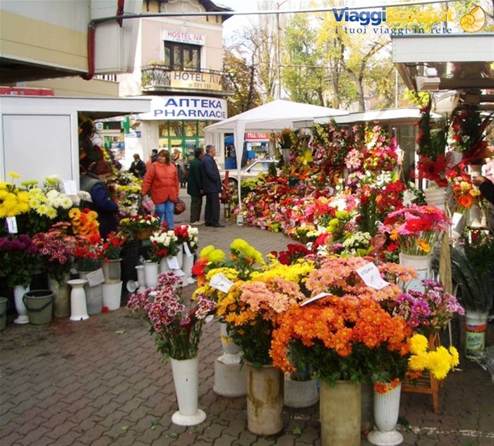 Di ritorno a Sofia...il mercato dei fiori