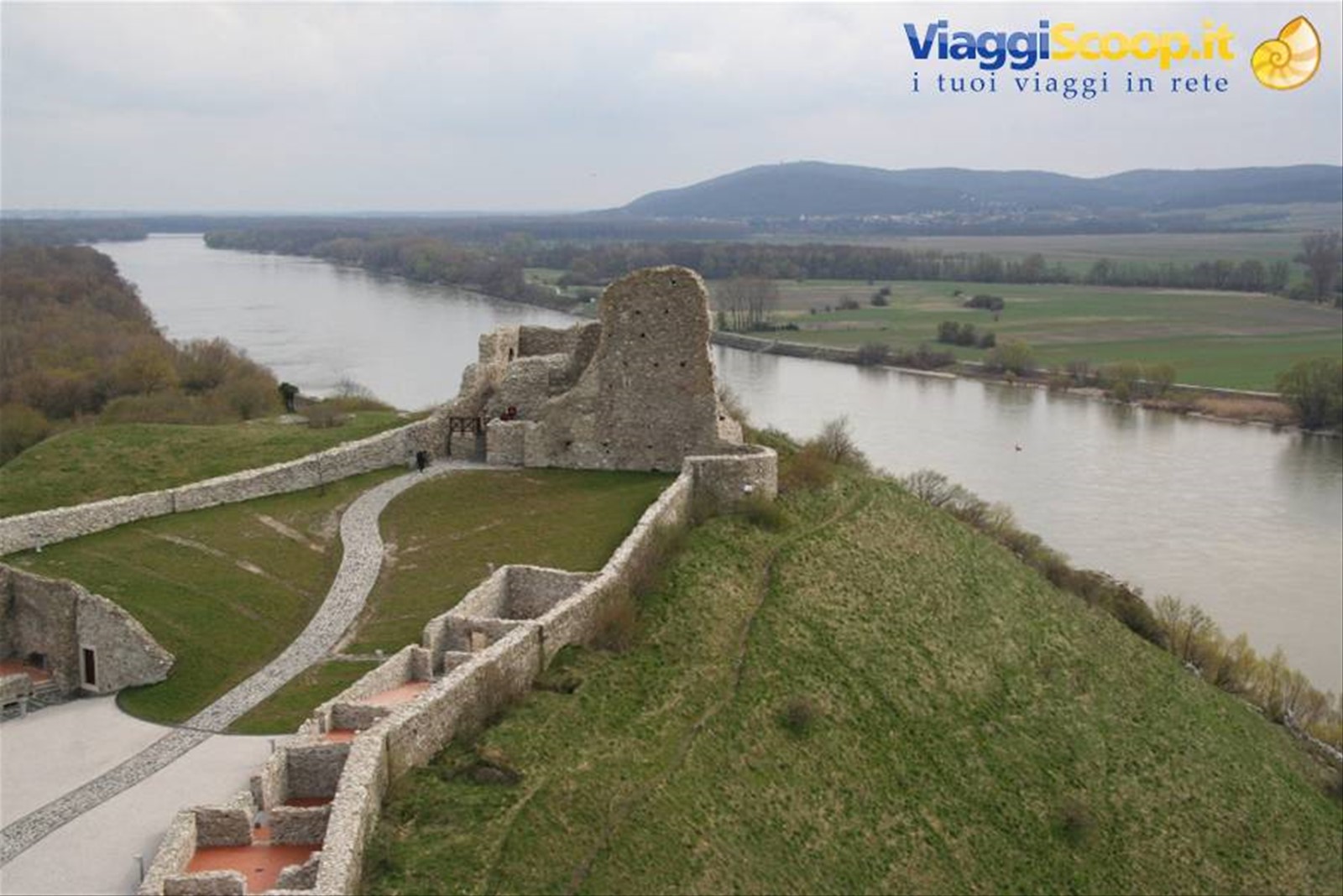 Castello di Devin....con vista sul Danubio