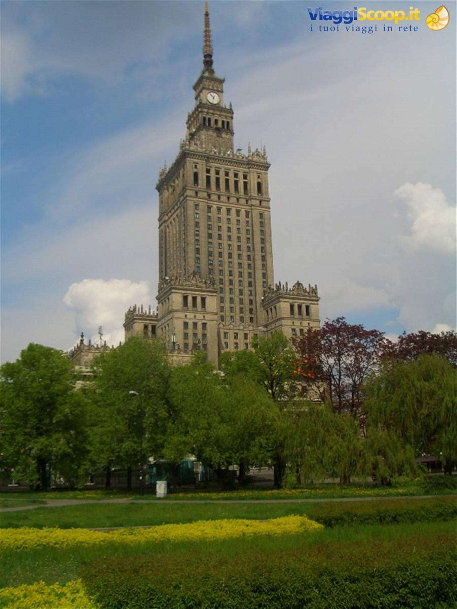Varsavia -Palazzo della cultura e della scienza