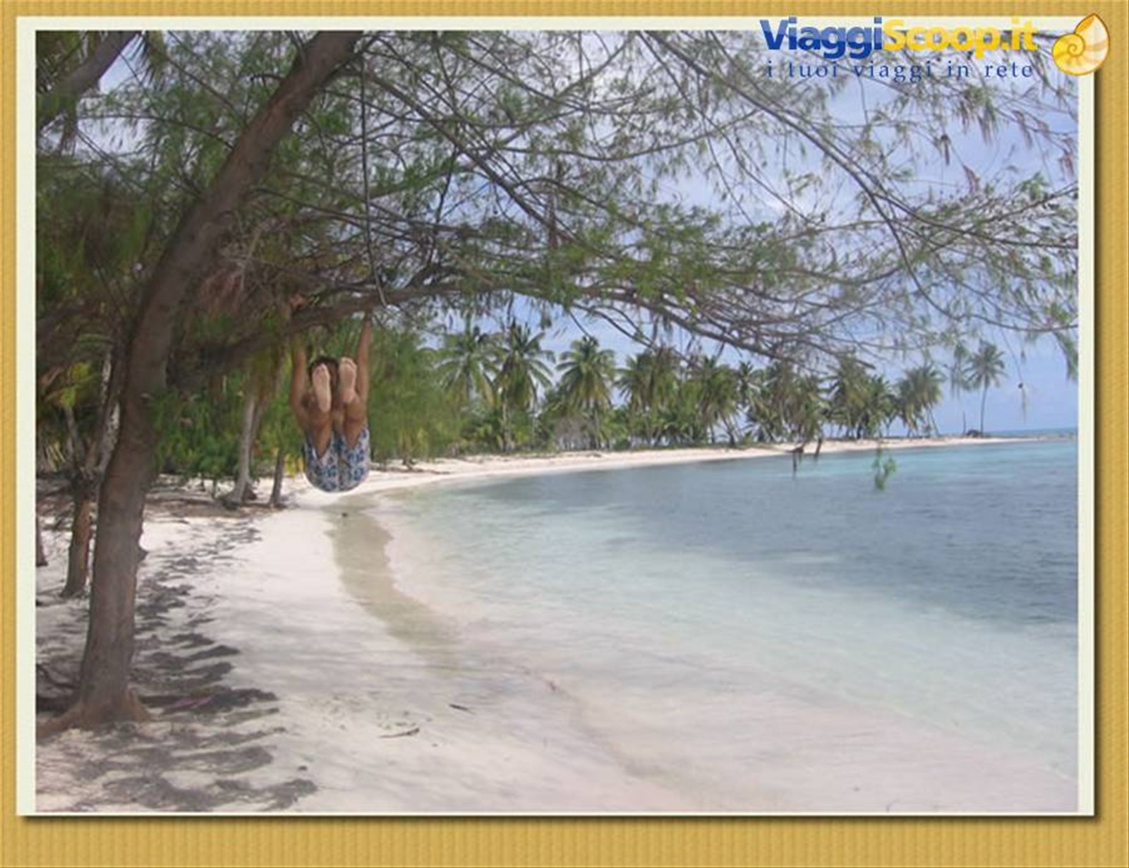 Nicola si dondola e gongola all'Isla Saona ;o)