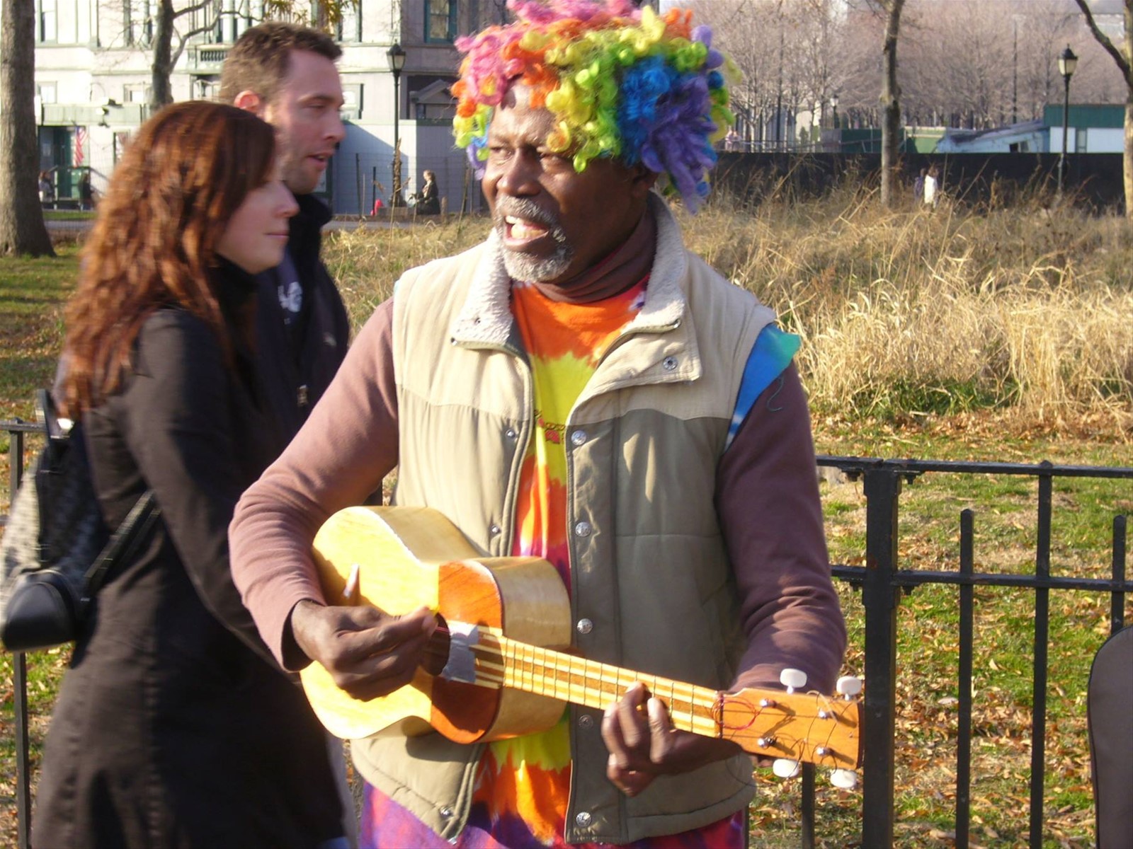 battery park singer