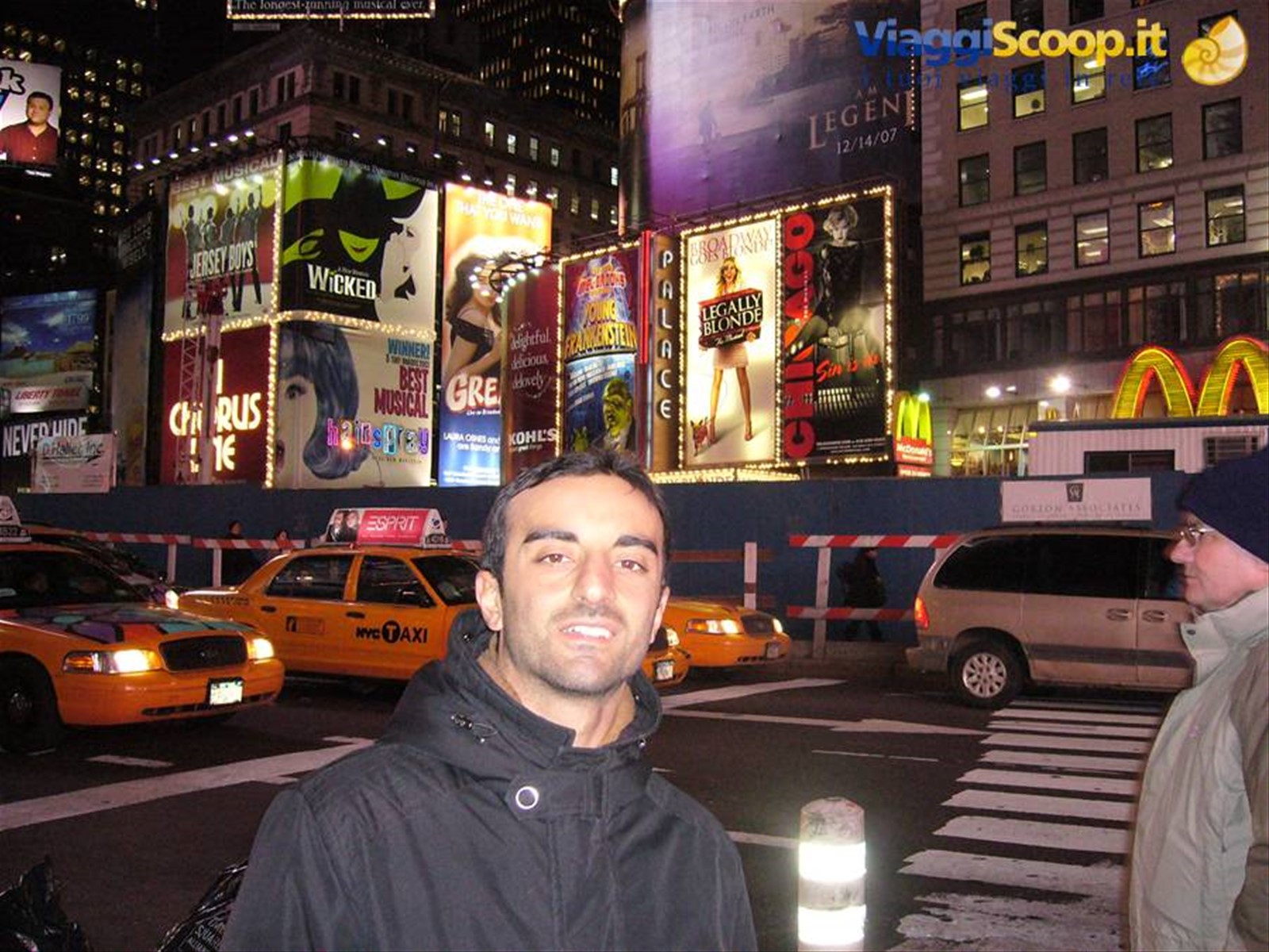 camminando per Times Square