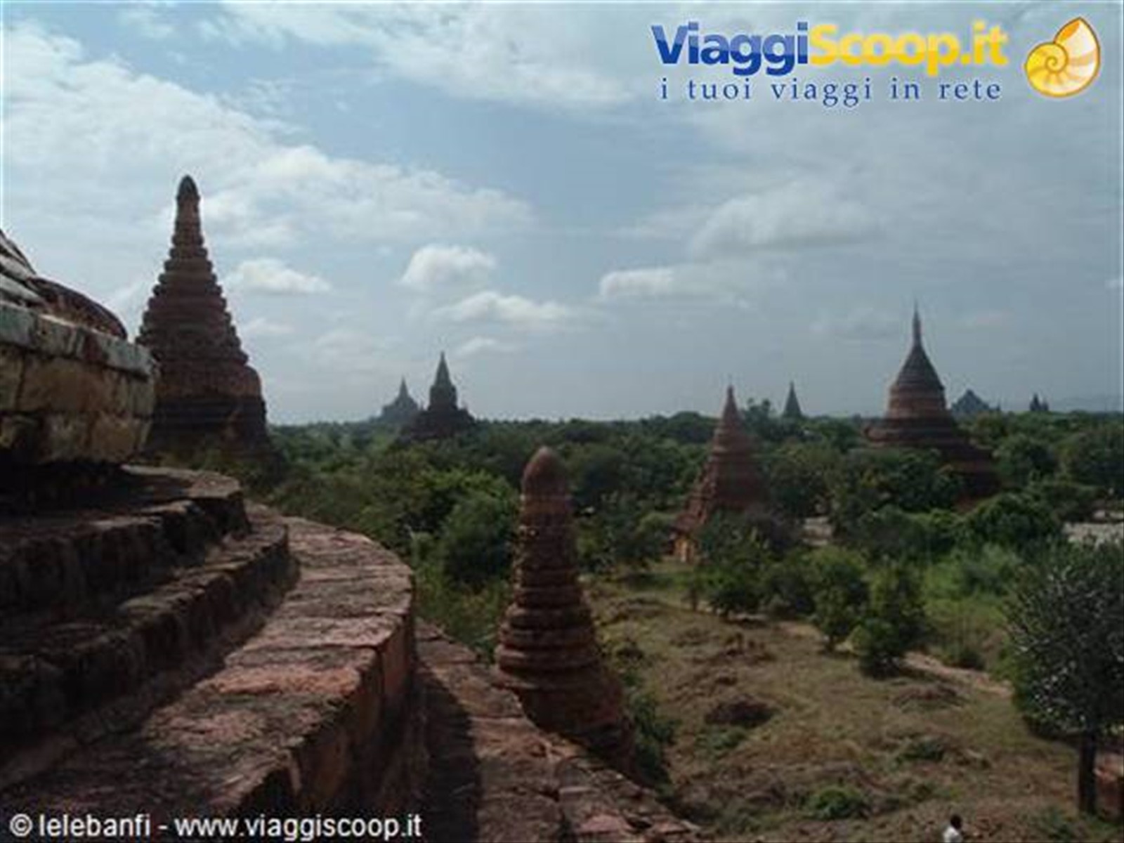 Bagan - Vista della piana