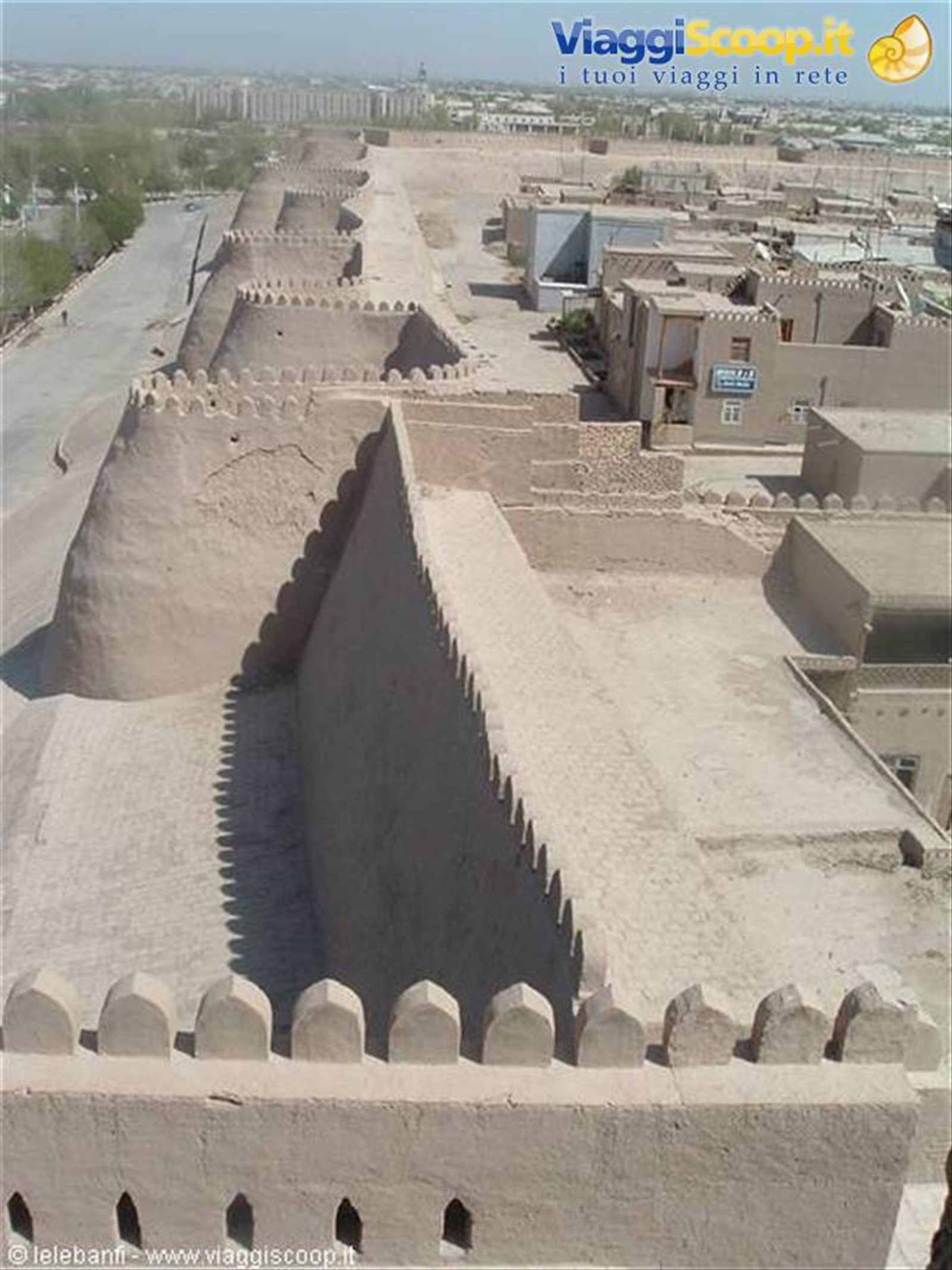 Khiva, Bastione Oq Shihbobo, parorama