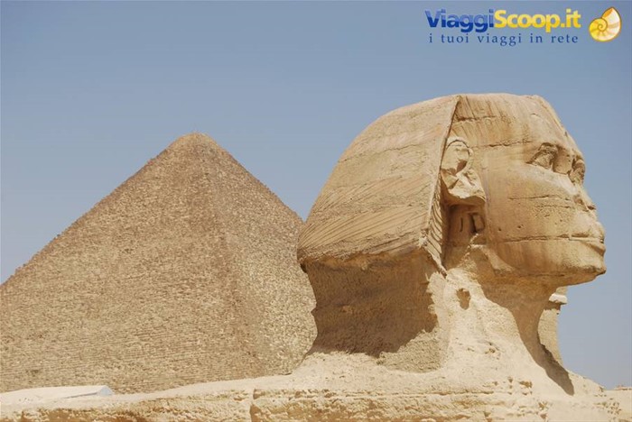 Il Cairo - La Sfinge e piramide di Cheope
