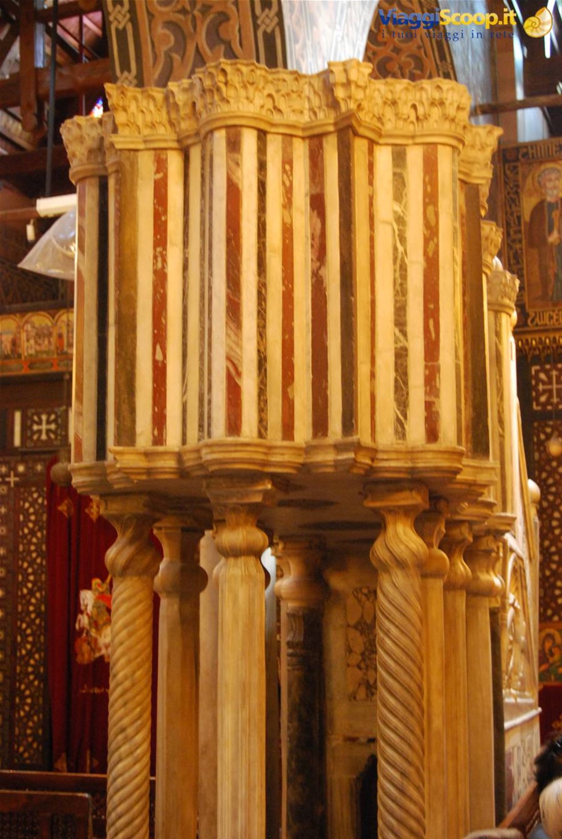 Il Cairo - Chiesa Sospesa - Interno
