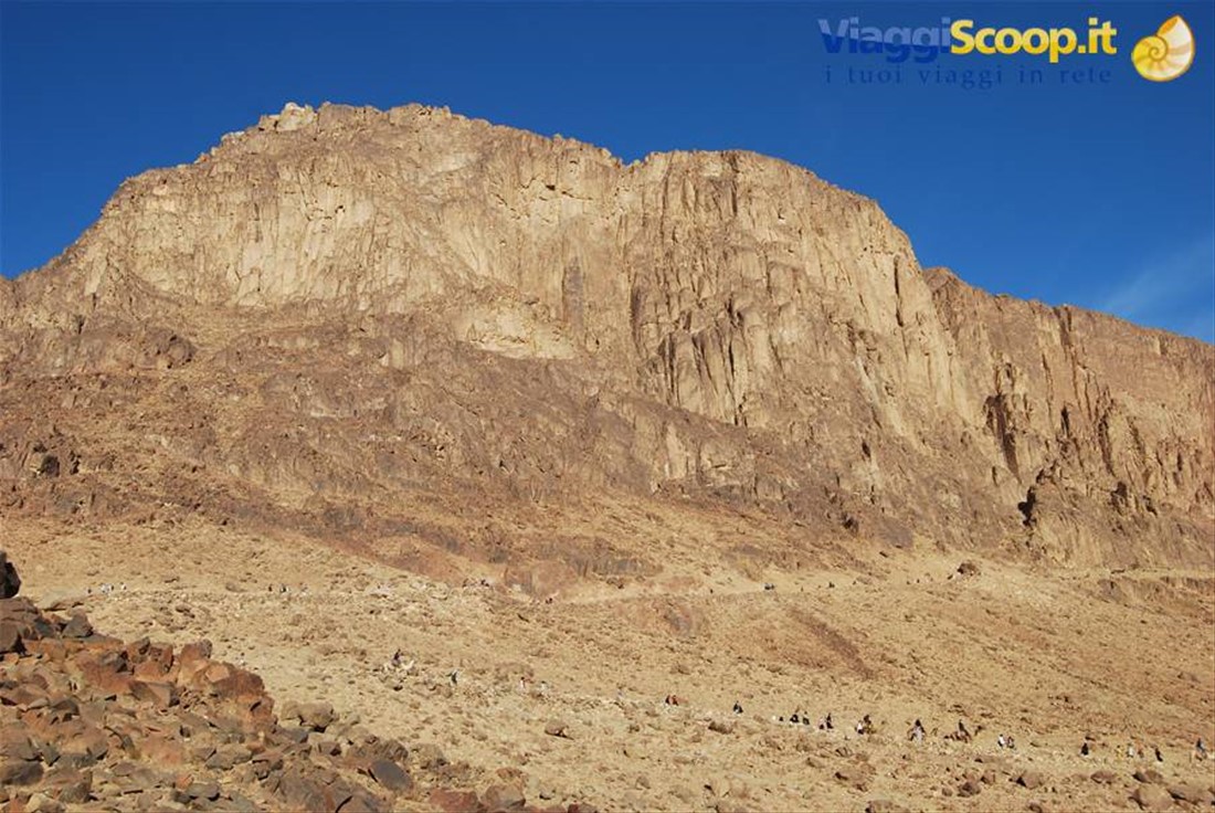 Monte Sinai - Discesa