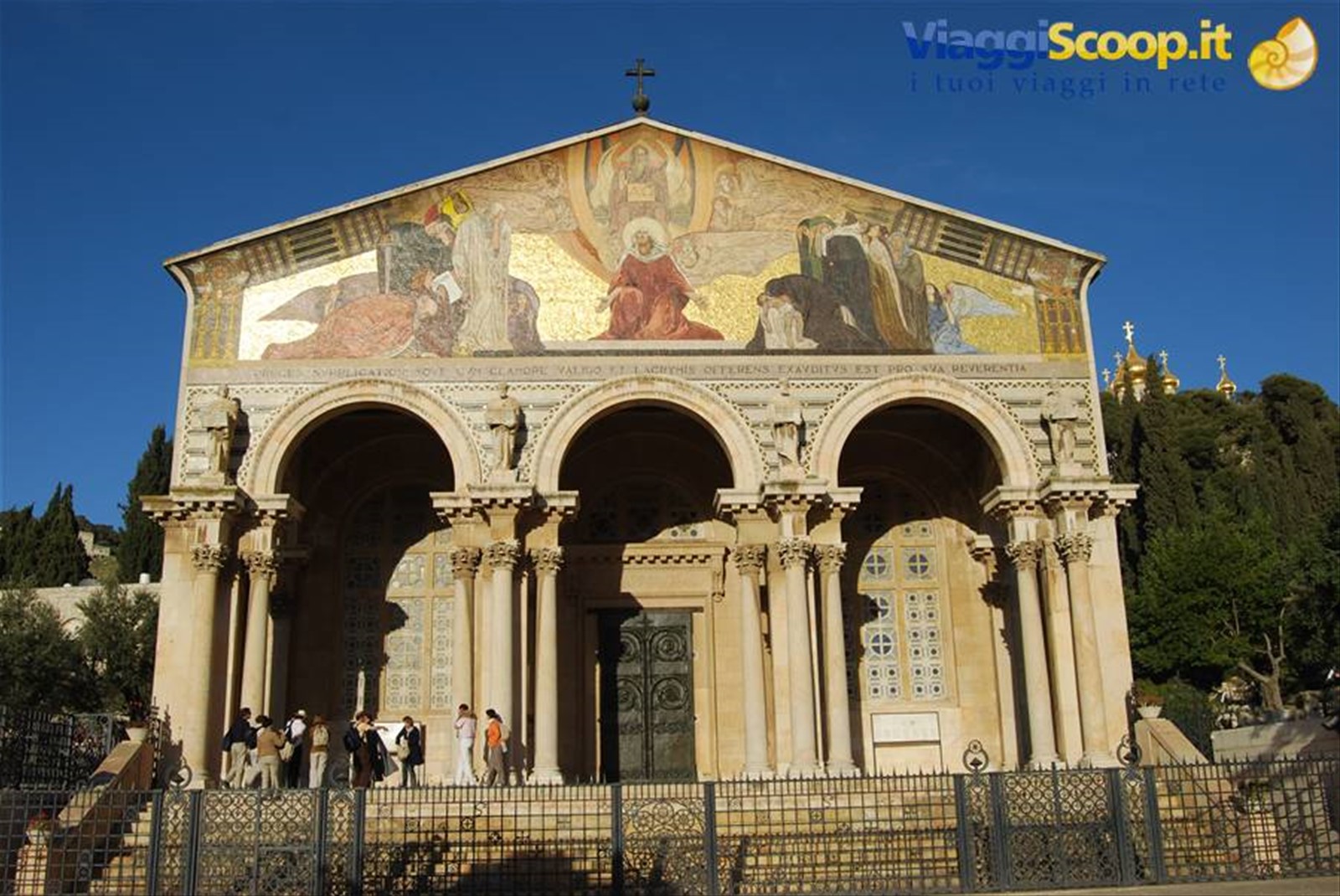 Gerusalemme - Orto dei Getzemani - Chiesa di tutte le Nazioni - Facciata