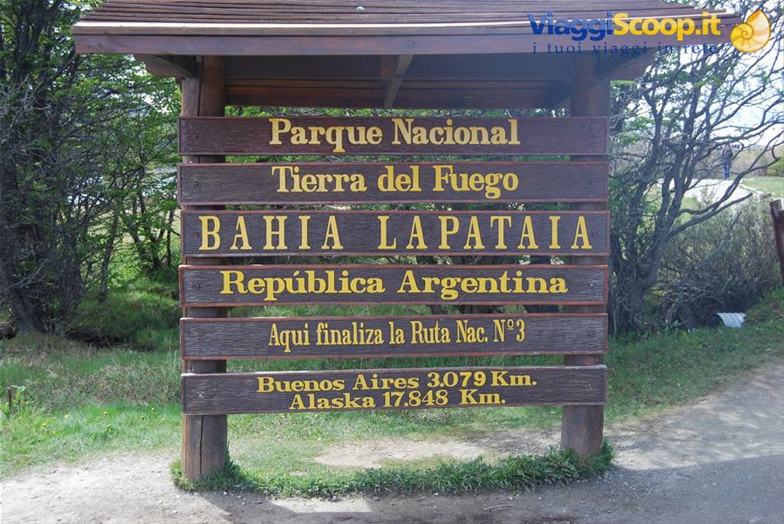 Ushuaia - Parco Lapataia - Fine della Route n.3