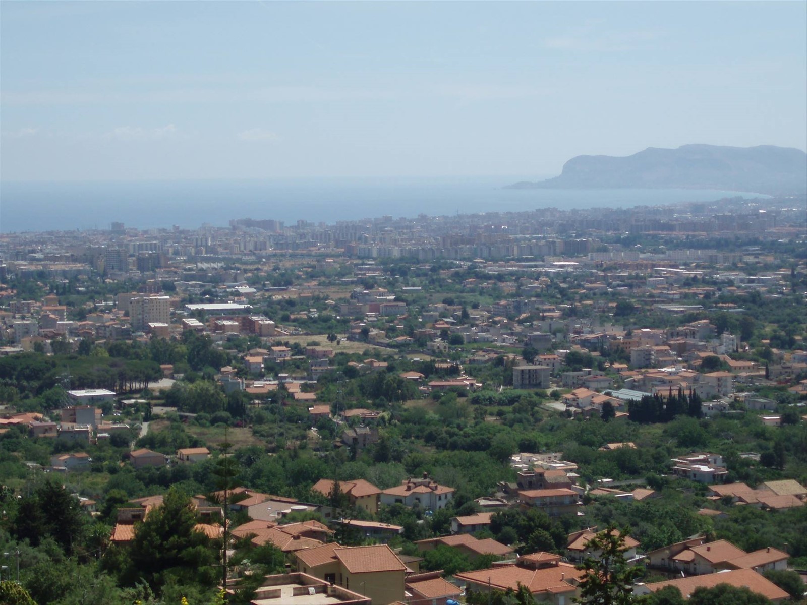 Palermo vista da Monreale