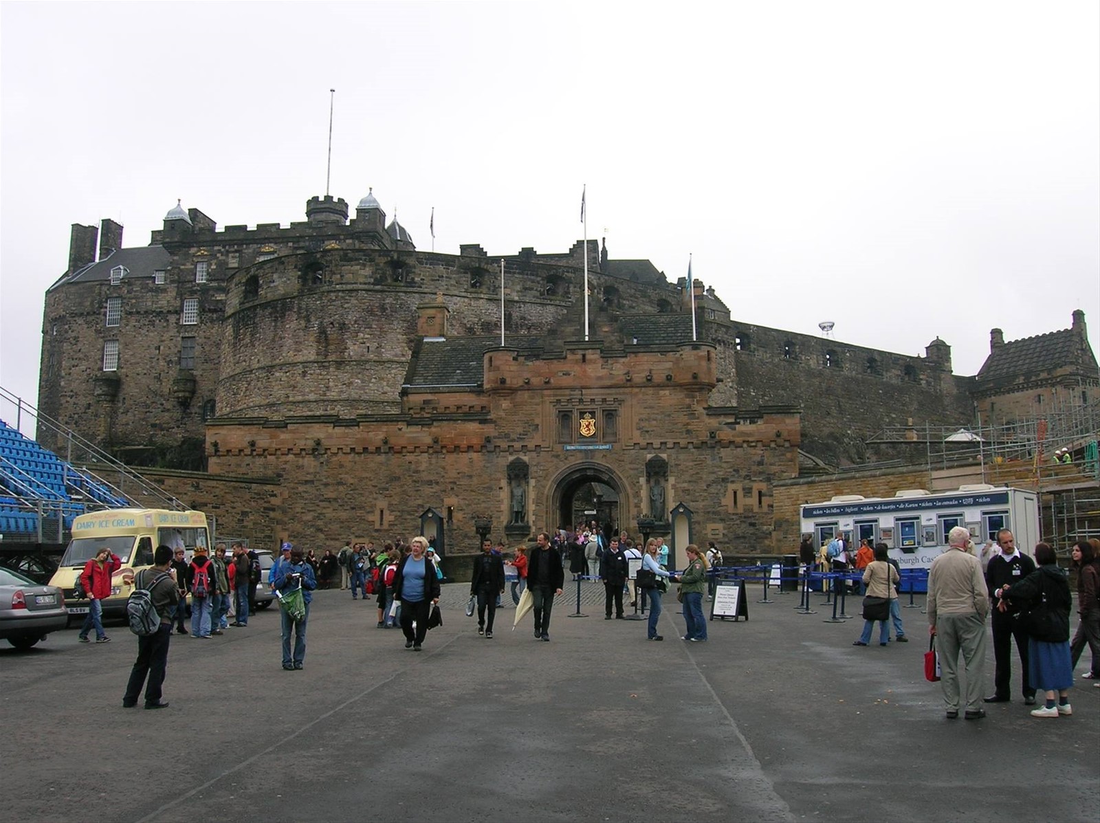 il castello di Edinburgo