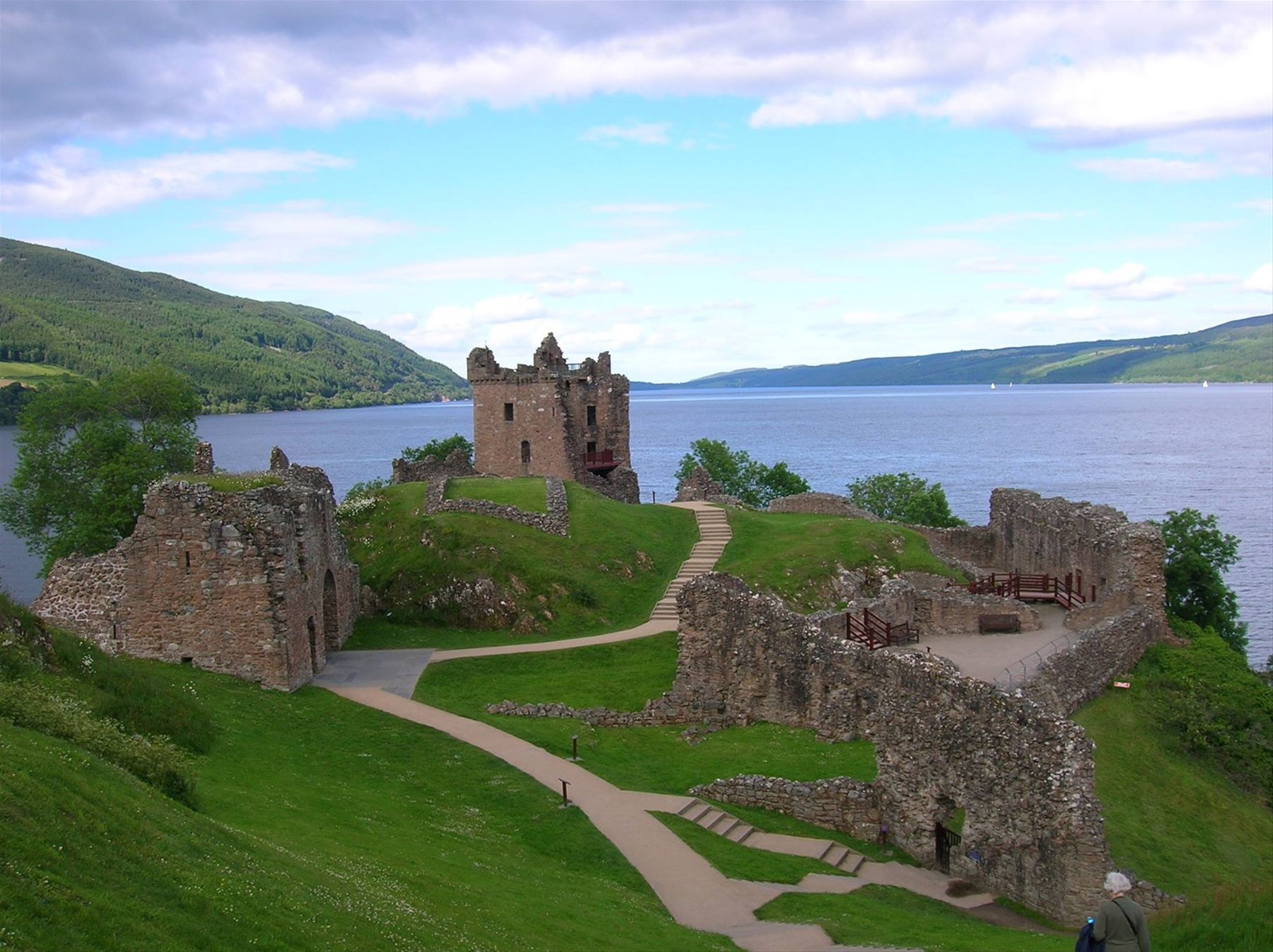 Urquhart Castle - Il castello sul LochNess