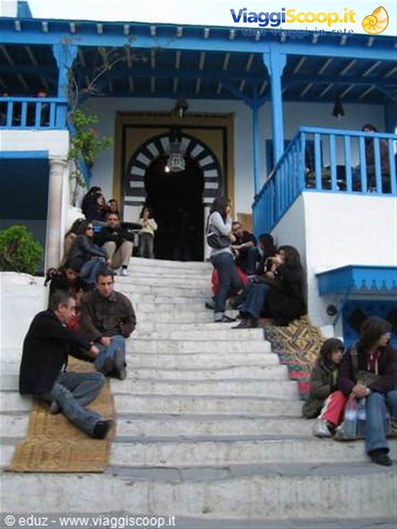 Sidi Bou Said - Il caffè delle stuoie