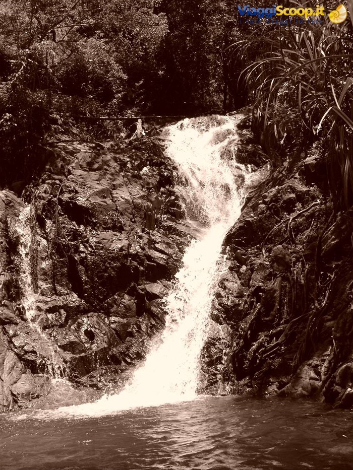 Cascata all'interno di Busuanga