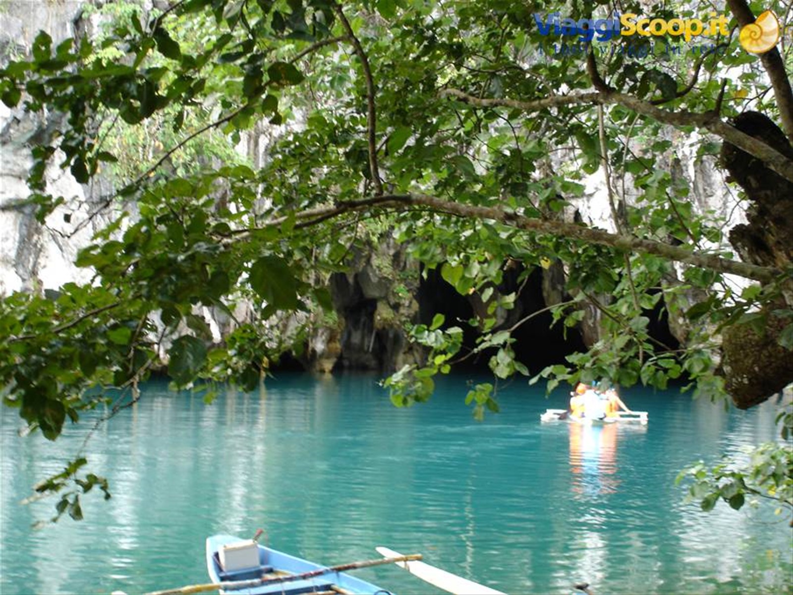 l'entrata del fiume sotterraneo
