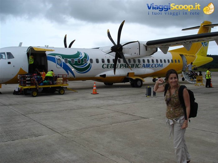 L'aereo che ci ha portati da Manila a Busuanga - Coron