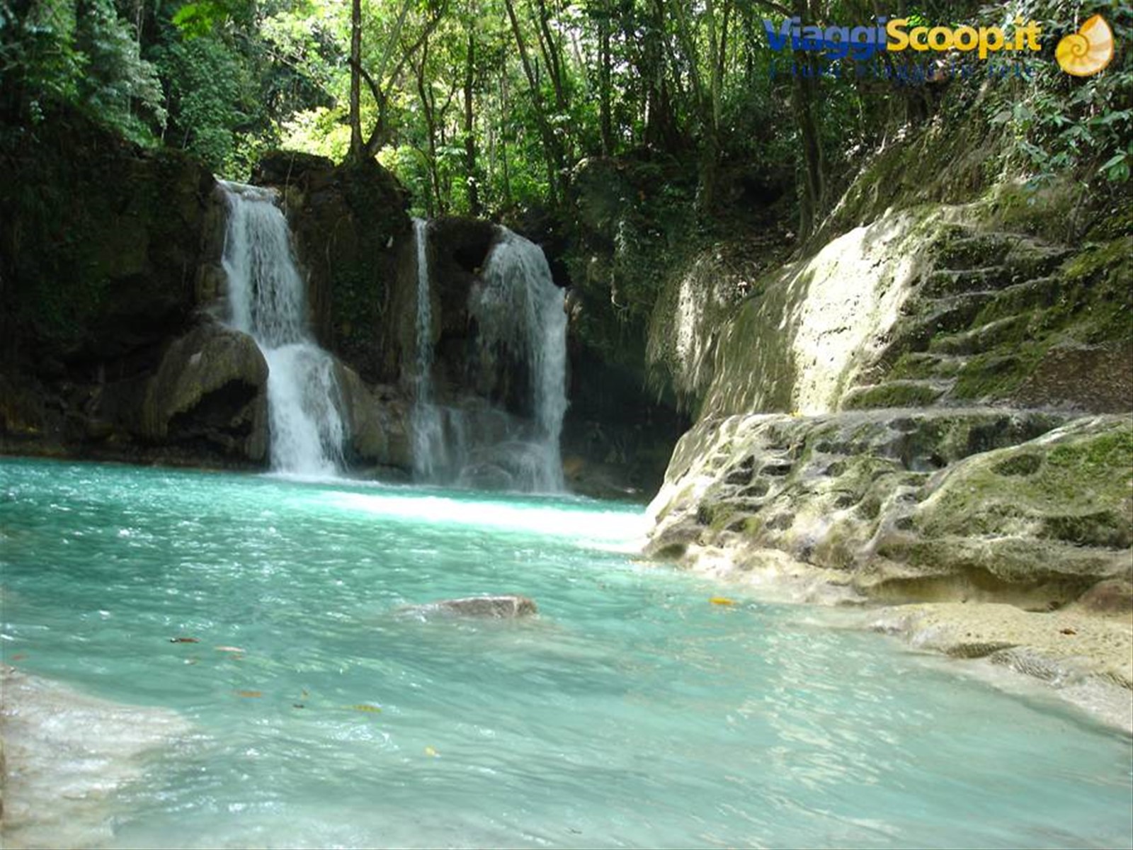 Cascata ad Antequera (Bohol)