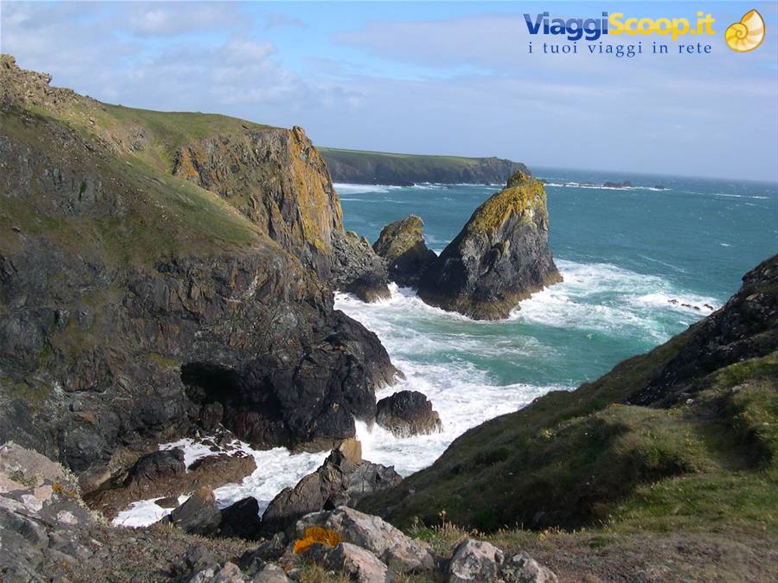 PANORAMA INCREDIBILE DI KYNANCE COVE
