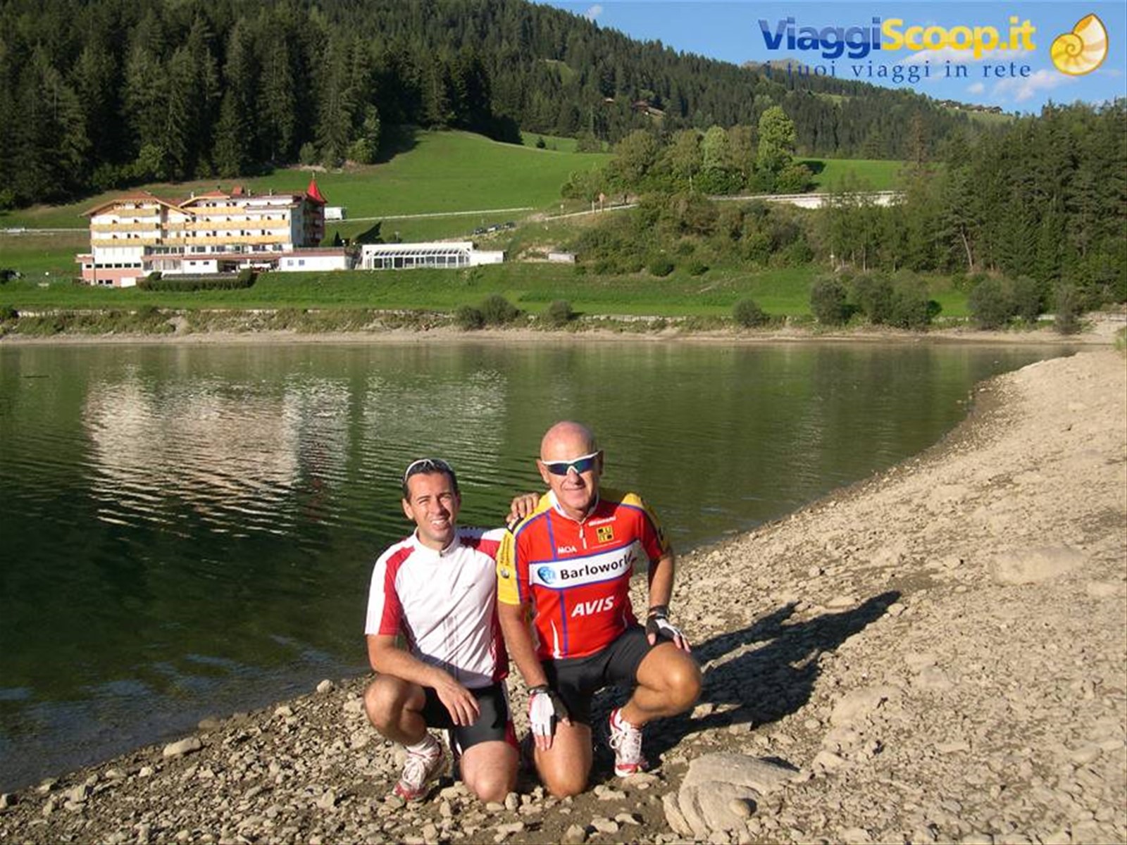 I MITICI BIKER SULLE RIVE DEL LAGO DI VALDAORA